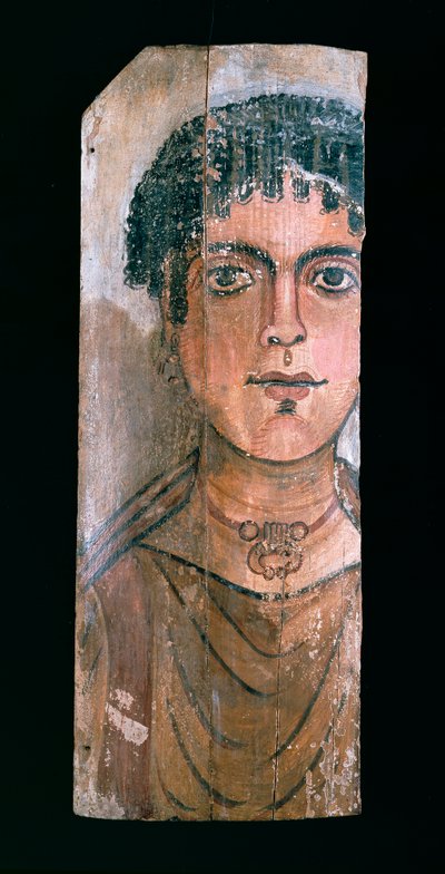 Mumienporträt, 90-110 n. Chr. von Unbekannt