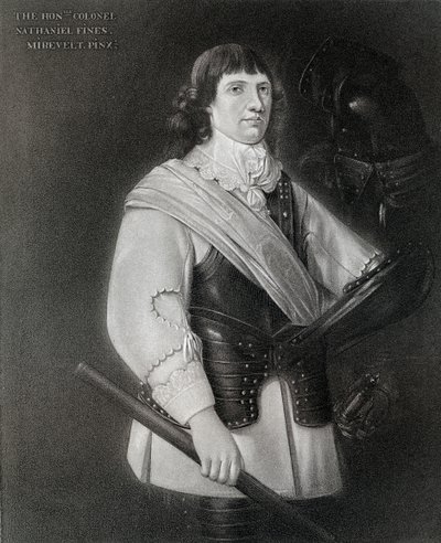 Nathaniel Fiennes, um 1608-1669, englischer Politiker, 17. Jahrhundert, 1899 von Unbekannt