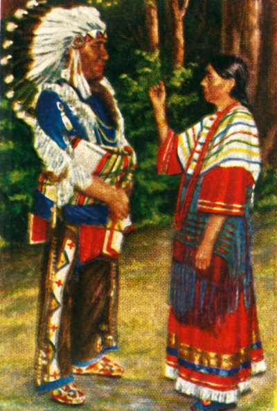 Indianerpaar von Unbekannt