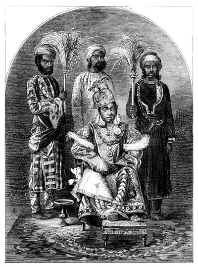 Nawab Sikandar, die Begum von Bhopal, 1863 von Unbekannt