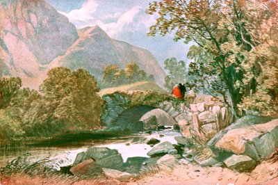 In der Nähe von Bettws-y-Coed, Nordwales, um 1900 von Unbekannt
