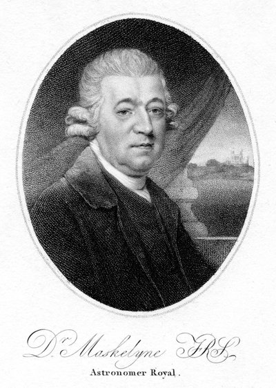 Nevil Maskelyne, englischer Astronom von Unbekannt