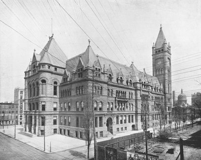 Neues Rathaus, Cincinnati, Ohio, USA, ca. 1900 von Unbekannt