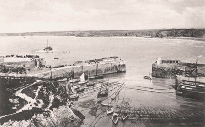Newquay Hafen, Newquay, Cornwall, 1908 von Unbekannt