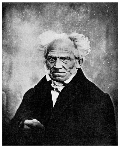 Nihilismus: Arthur Schopenhauer, deutscher Philosoph, 19. Jahrhundert, 1956 von Unbekannt