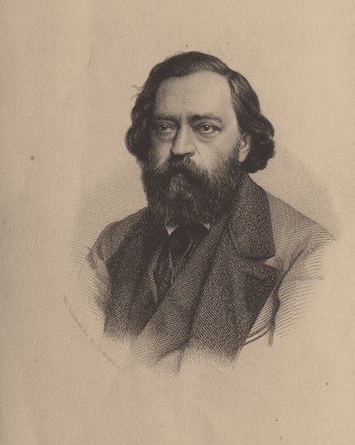 Nikolay Platonovich Ogarev, 1813-1877 von Unbekannt