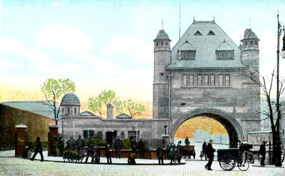 Nordeingang, Blackwall-Tunnel, London, 20. Jahrhundert von Unbekannt