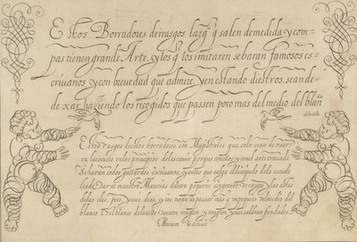 Nueva Arte a Escrivir, 1615-31 von Unbekannt