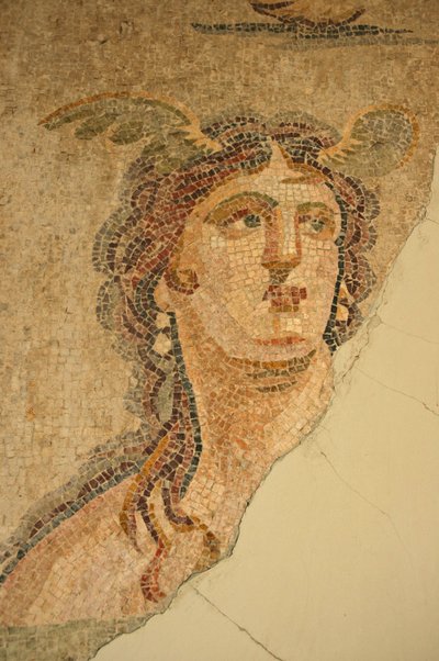 Okeanos und Thetis, Mosaik aus Iskenderum, Türkei von Unbekannt