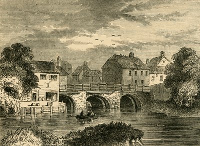 Alte Bow-Brücke, ca. 1876 von Unbekannt
