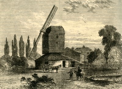 Alte Camberwell-Mühle, ca. 1878 von Unbekannt