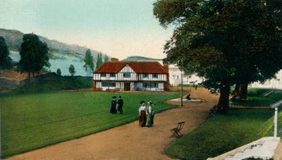 Alter englischer Garten, Imperial International Exhibition, London, 1909 von Unbekannt