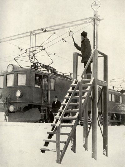 Auf der Route des Lappland-Express, 1935-36 von Unbekannt