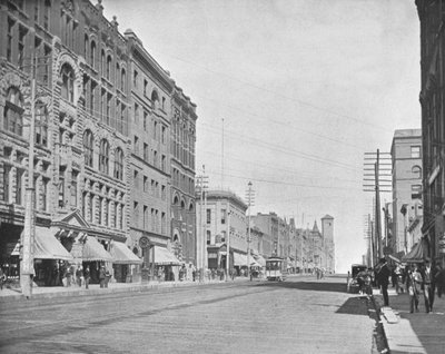 Pacific Avenue, Tacoma, Washington, USA, um 1900 von Unbekannt