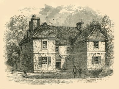 Penns Haus, Second Street, Philadelphia, ca. 1687-1689, 1890 von Unbekannt