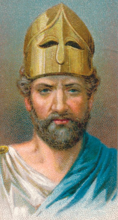 Perikles ca. 490-429 v. Chr., athenischer Staatsmann, 1924 von Unbekannt