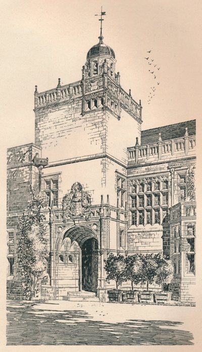 Peverey, Shropshire, Sir Aston Webb. P.R.A. Architekt, um 1919 von Unbekannt