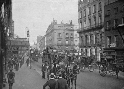 Piccadilly, London, um 1900 von Unbekannt