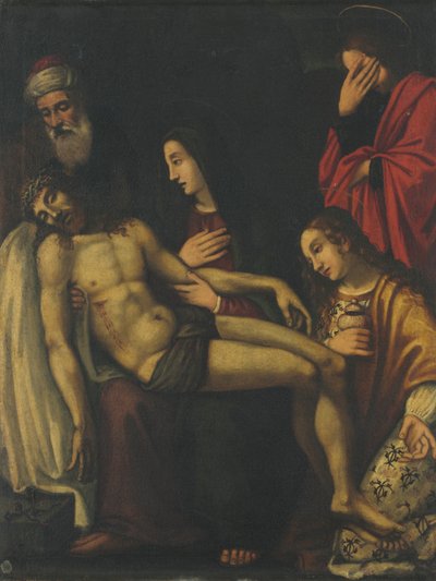 Pietà, späte 1500er Jahre von Unbekannt