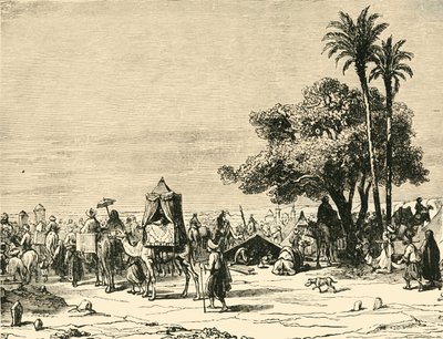 Pilgerreise nach Mekka, 1890 von Unbekannt