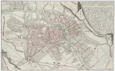 Plan von Berlin 1760 von Unbekannt