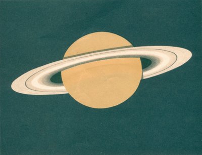 Planeten - Abb.2. Saturn, ca. 1902 von Unbekannt