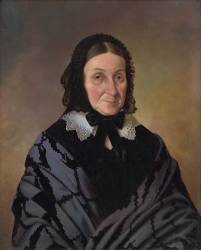 Porträt von Johana Gyurkova, geb. Markušová von Unbekannt