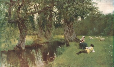 Dichter und Bauer, ca. 1902 von Unbekannt