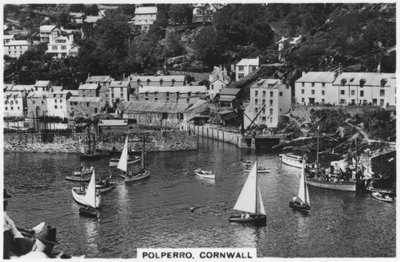 Polperro, Cornwall, 1936 von Unbekannt