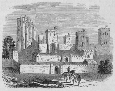 Pontefract Castle, c1880 von Unbekannt