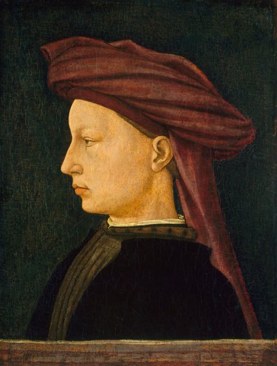 Porträt eines Jünglings im Profil von Unbekannt