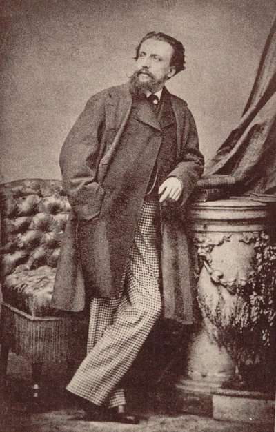 Porträt von Arthur Kalkbrenner 1828-1869, 1860 von Unbekannt