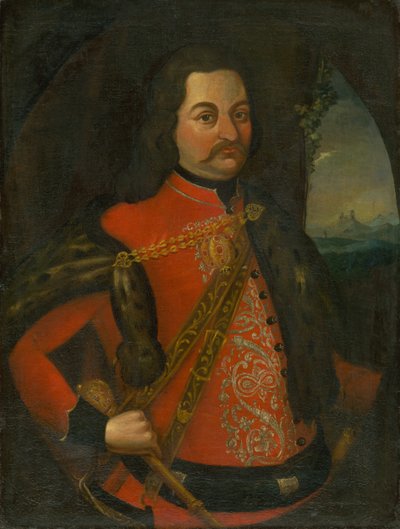 Porträt von Graf Georgius Csáky von Unbekannt