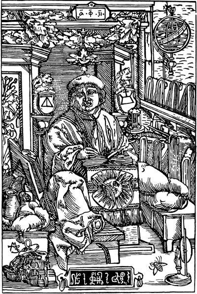 Porträt von Francysk Skaryna 1486-1541, 1517 von Unbekannt