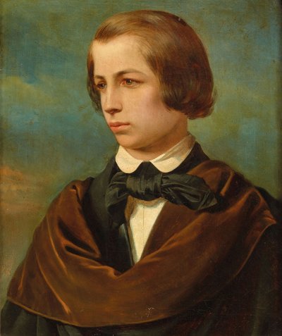 Porträt von Franz Liszt von Unbekannt