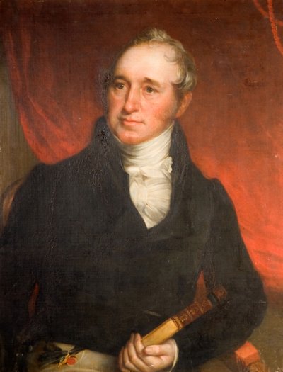 Porträt von George Attwood 1777-1834 von Unbekannt