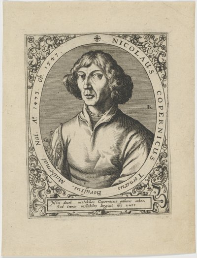 Porträt von Nikolaus Kopernikus 1473-1543, 1598 von Unbekannt