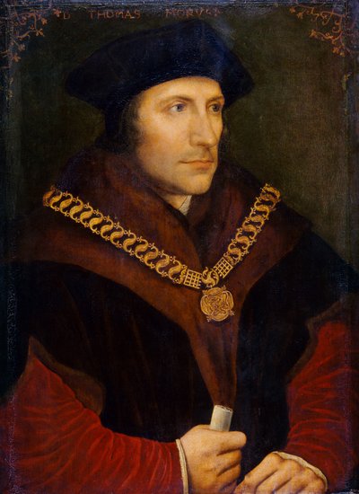 Porträt von Sir Thomas More, ca. 1600 von Unbekannt