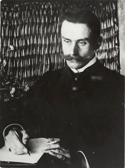 Porträt von Thomas Mann 1875-1955, ca. 1900 von Unbekannt