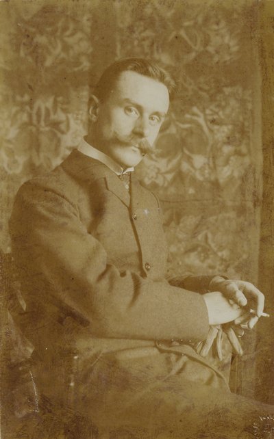 Porträt von Thomas Mann 1875-1955, ca. 1902 von Unbekannt