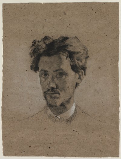 Porträt eines jungen Mannes, um 1865-1875 von Unbekannt