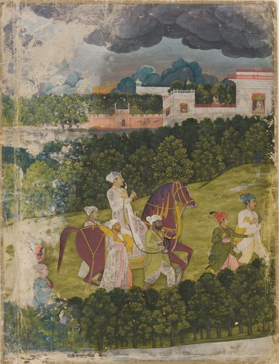Porträt eines Nawabs, 1730-40 von Unbekannt