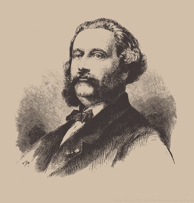 Porträt des Komponisten Alfred Jaëll von Unbekannt