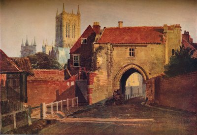 Potter Gate, Lincoln, 1800-1849, 1937 von Unbekannt