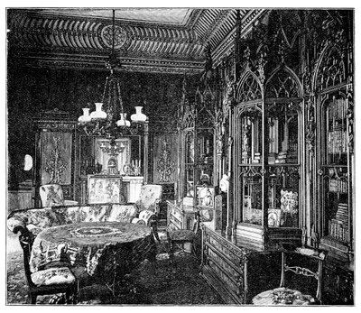 Musikzimmer von Prinz Albert, Buckingham Palace, 1900 von Unbekannt