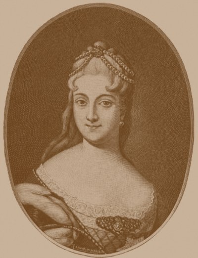Prinzessin Ekaterina Alekseyevna Dolgorukova 1712-1747 von Unbekannt