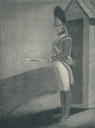 Grenadiergardist, 1760, 1909 von Unbekannt