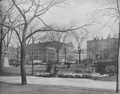 Öffentlicher Platz, Cleveland, Ohio, um 1897 von Unbekannt