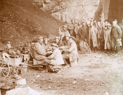Steinbruch, Balleroy, Nordfrankreich, ca. 1914-1918 von Unbekannt
