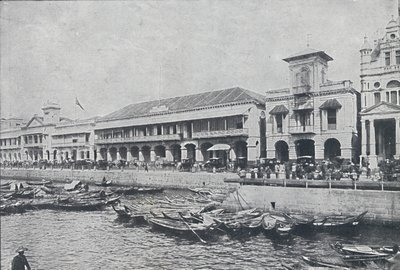 Kai in Singapur, 1924 von Unbekannt
